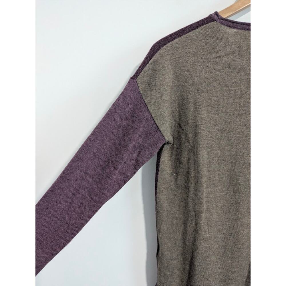Smartwool Women's Merino Wool Blend Color Block Crewneck Long Sleeve Size S - Picture 5 of 5